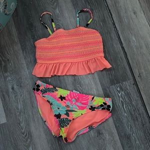 2 piece bathing suit . Size - kids 14–16